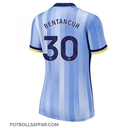 Tottenham Hotspur Rodrigo Bentancur #30 Bortatröja Dam 2024-25 Kortärmad